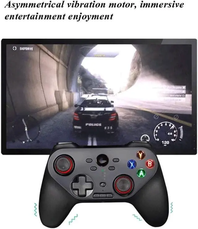 Alt view image 7 of 7 - NILINLEI Gamepad Controllers, Game Artifact Mobile Game Controller Game Controller PC Game Controller Game Physics Aid Bluetooth
