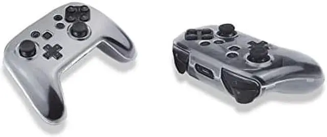 Alt view image 4 of 4 - Transparent Clear Hard Crystal Case Protective Cover Shell Skin for Nintend Switch Pro Controller Gamepad Protector