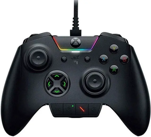 Main image of Controllers Computer Game Controller Wired Game Controller Computer Game Aid Game Peripherals Colorful Game Controller PC Handle A, B Two Models (Color : Black(B), Size : 201510CM)