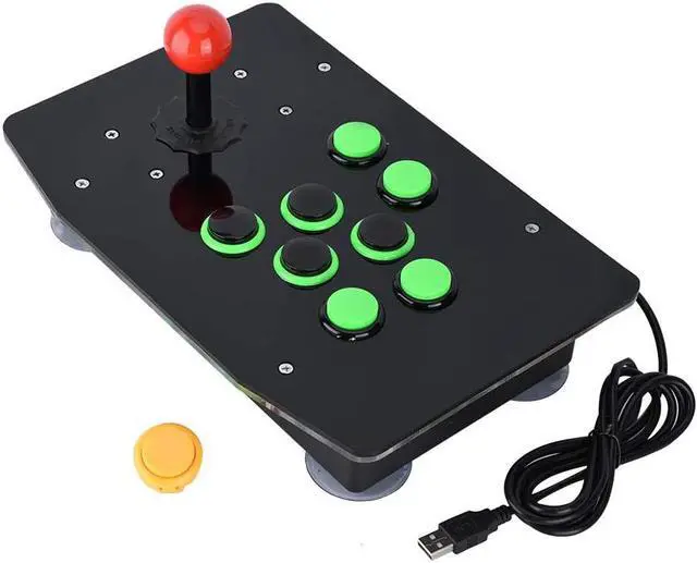 Main image of Arcade Game Joystick Controller,USB Arcade Fighting Game Console Joystick No Delay Controller,USB PC Street Fighter Arcade Game Fighting Joystick Controller for PC Computer Games