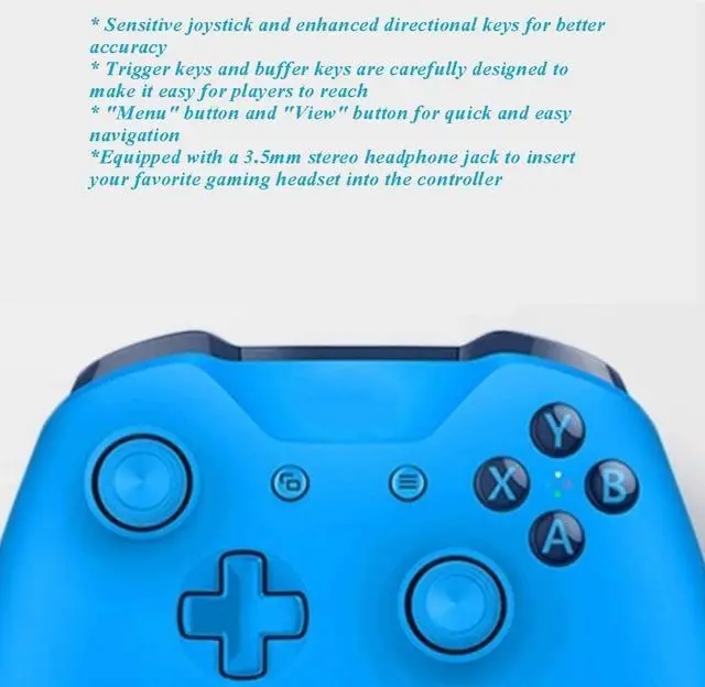 Alt view image 3 of 7 - NILINLEI Controllers Bluetooth, Game Controller Computer Game Controller Game Physical Peripherals Wireless Controller Bluetooth Controller Wireless Game Controller