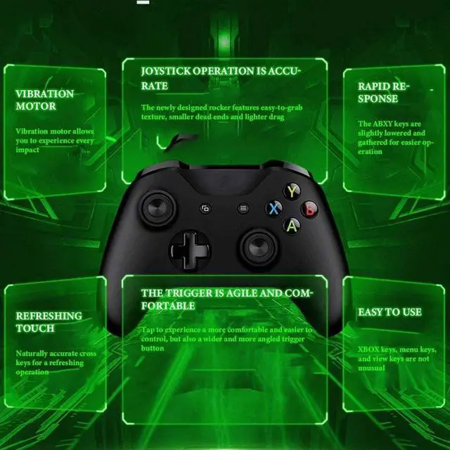 Alt view image 7 of 7 - NILINLEI Controllers Bluetooth Game Controller Computer Game Controller Game Physical Peripherals Wireless Controller Wireless Game Controller Computer Game Controller