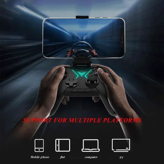 Alt view image 7 of 7 - NILINLEI Controllers Bluetooth Game Controller Computer Game Controller Mobile Game Controller Wireless Game Controller Smart TV Game Controller