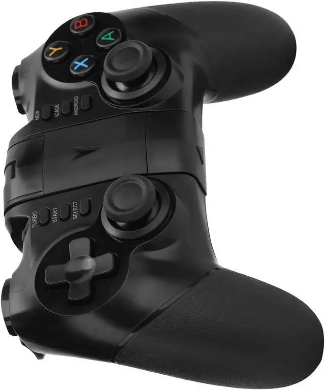 Alt view image 2 of 7 - Mxzzand Wireless Bluetooth Game Controller Game ABS Wireless Game Controller Controller for Smart Phone /Tablet/TV /PC /PS3 Game Console(Black)