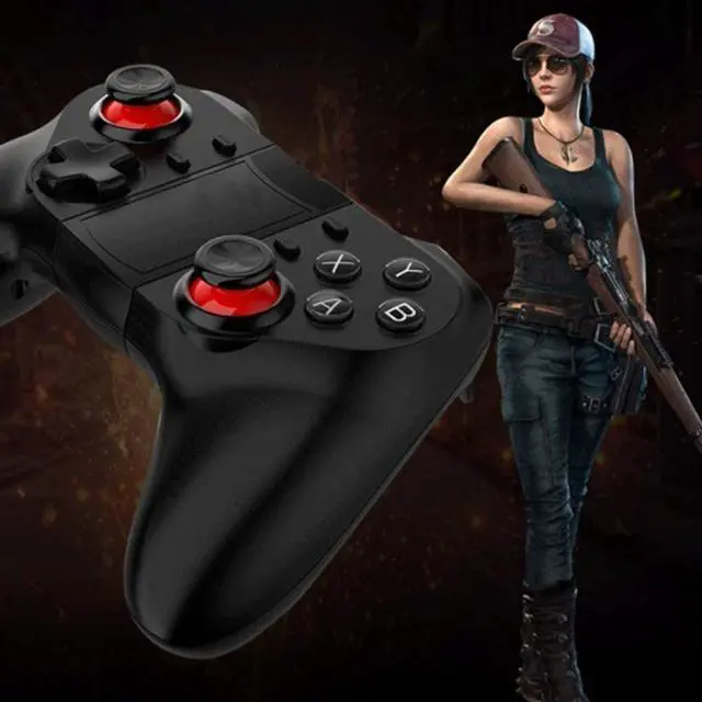 Alt view image 3 of 7 - NILINLEI Controllers Bluetooth Wireless Game Controller Mobile Game Physics Aid Mobile Game Artifact Game Controller Bracket