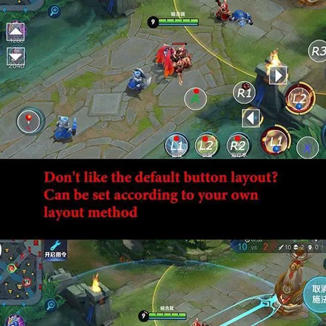 Alt view image 7 of 7 - NILINLEI Controllers Bluetooth Wireless Game Controller Mobile Game Physics Aid Mobile Game Artifact Game Controller Bracket