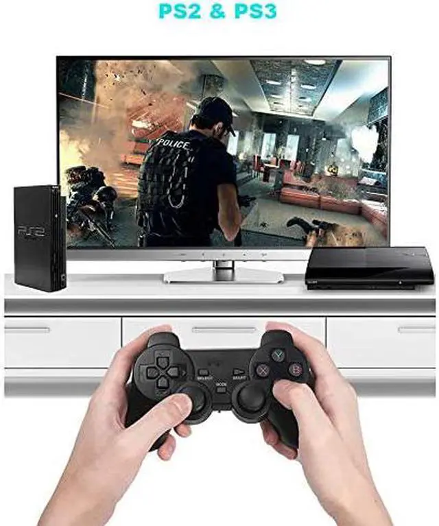 Alt view image 3 of 7 - Wireless Controller, Mobile Game Controller, Game Joystick, Compatible Wireless Controller Remote Game Controller, Ps3 TV Box Joystick for Android 2.4G