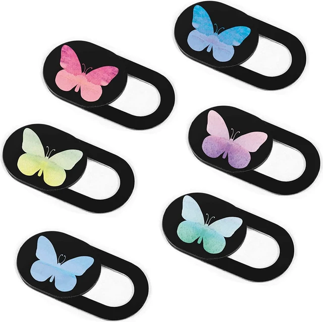 Main image of Webcam Cover Slide Ultra Thin Laptop Camera Privacy 6 Butterfly