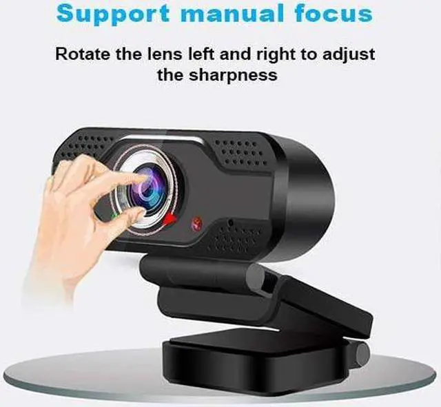 Alt view image 4 of 6 - 1080P Webcam with Microphone,Web Camera for Desktop Laptop Computer USB Plug and Play,for Windows,Mac OS,Linux,Andriod,for Video Streaming,Conference,Gaming,Online Classes
