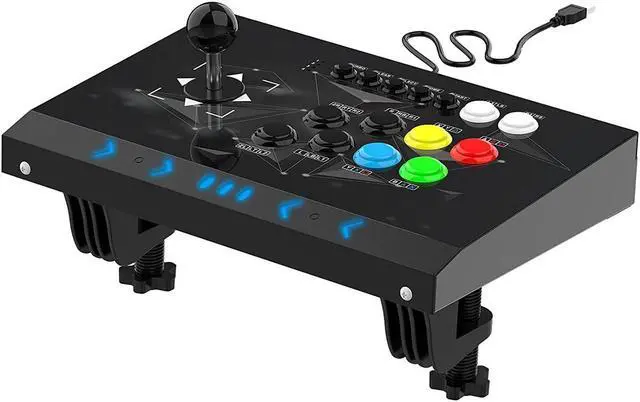 Main image of Fight Stick, 2 players PC Street Fighter Video Game Controller Fighting Joystick for PC, Nintendo Switch, NEOGEO Mini, NeoGeo Pro, PS3,Raspberry Pi, PS Classic, Android