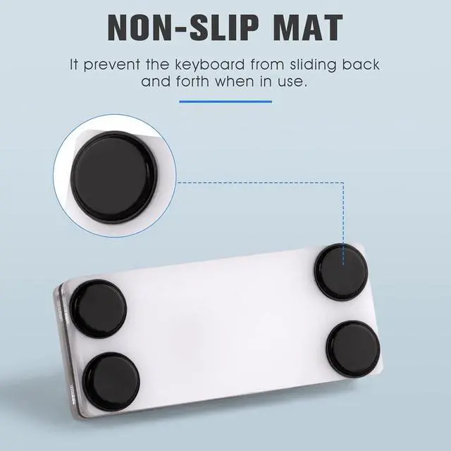 Alt view image 3 of 7 - Ecarke USB Mini 3-Key OSU Keypad Hotswap One Handed Mechanical Gaming Keyboard Programming Macro Cherry Switch RGB Backlit Mini USB Keypad for Windows Mac macros or Rhythm Games