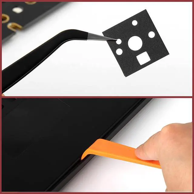 Alt view image 7 of 7 - Poron PCB Foam 96 Layout, Switch Pads 120Pcs and Sound Dampeners for Custom Keyboard