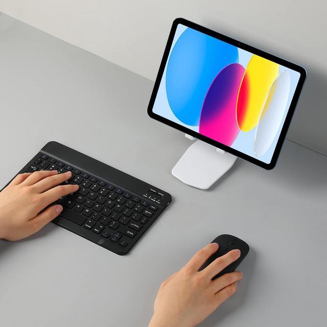 Rechargeable Bluetooth Keyboard and Mouse Combo Ultra-Slim