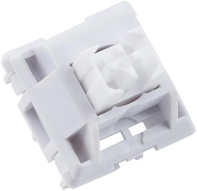 Alt view image 7 of 7 - MELETRIX WS White Silent Linear Mechanical Keyboard Lubed Switches, 5-Pin 45gf Quiet Pre-Lubed Switches with Standard MX Structure (35pcs)