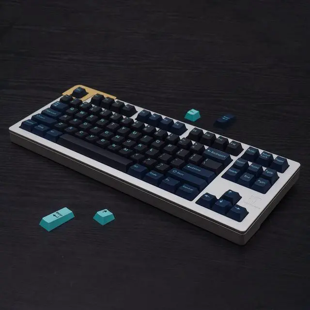 Alt view image 5 of 7 - 173 Keys Double Shot Keycaps Cherry Profile Hammerhead Drak Keycaps Fit for 61/64/87/104/108 Cherry Mx Switches Mechanical Keyboard