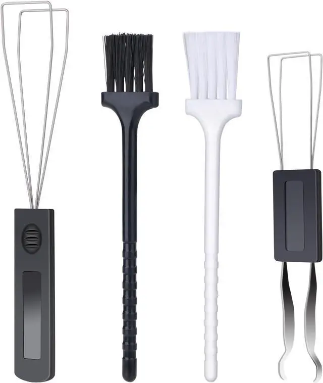 Main image of TIESOME 2 Pcs Keycap Puller Switch Puller+2 Pcs Keyboard Cleaning Brush, Stainless Steel Keycap Removal Tool for Mechanical Keyboard Clean Computer Cleaning Keyboard Fixing Kit