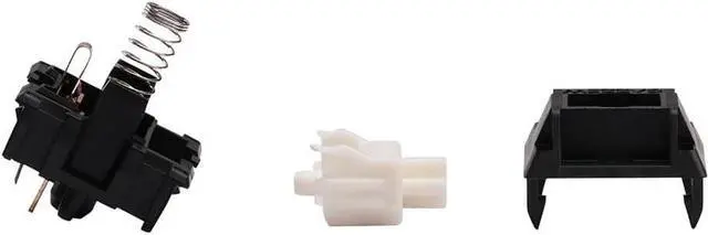 Alt view image 5 of 6 - Gazzew Boba Black U4 / U4T Switch, 5Pin Silent/Thocky Tactile Switches for Custom Mechanical Gaming Keyboard (Color : U4 68G, Size : 70PCS)