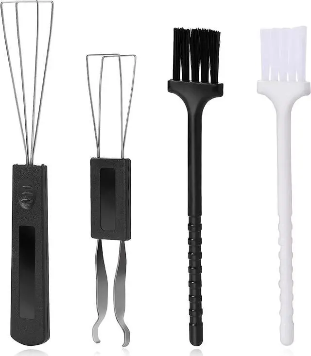 Main image of Sliverdew Keycap Puller Kit,4 Pcs Keycap Remover Tool Set Keyboard Key Remover Mechanical Keyboard Switch Puller Stainless Steel Key Puller with Keyboard Cleaning Brush for Mechanical Keyboard Clean