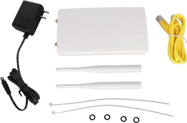 Alt view image 6 of 7 - Outdoor 4G LTE CPE WiFi Router, 150Mbps Professional 4G LTE Router White with 2pcs Detachable Antennas for Outdoor for Home (US Plug)