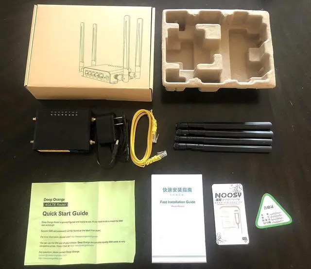 Alt view image 4 of 7 - 300Mbps 4G LTE Modem Wi-Fi Wireless Router for RVs and Mobile Homes  Strong Signal, USB Port, SIM Card Slot, and External Antennas for USA/Canada/Mexico