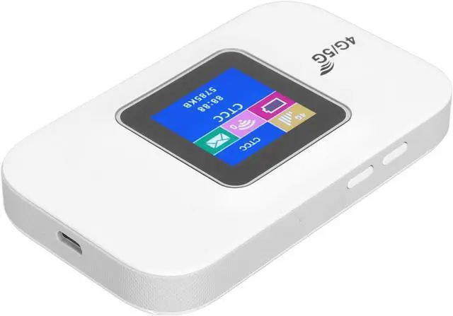 Main image of 4G WiFi Router, 150Mbps High Speed, Micro SIM Card Slot, Supports 8 Users, LED Display, Mobile WiFi Hotspot for Europe, Laptop, Phone, PC