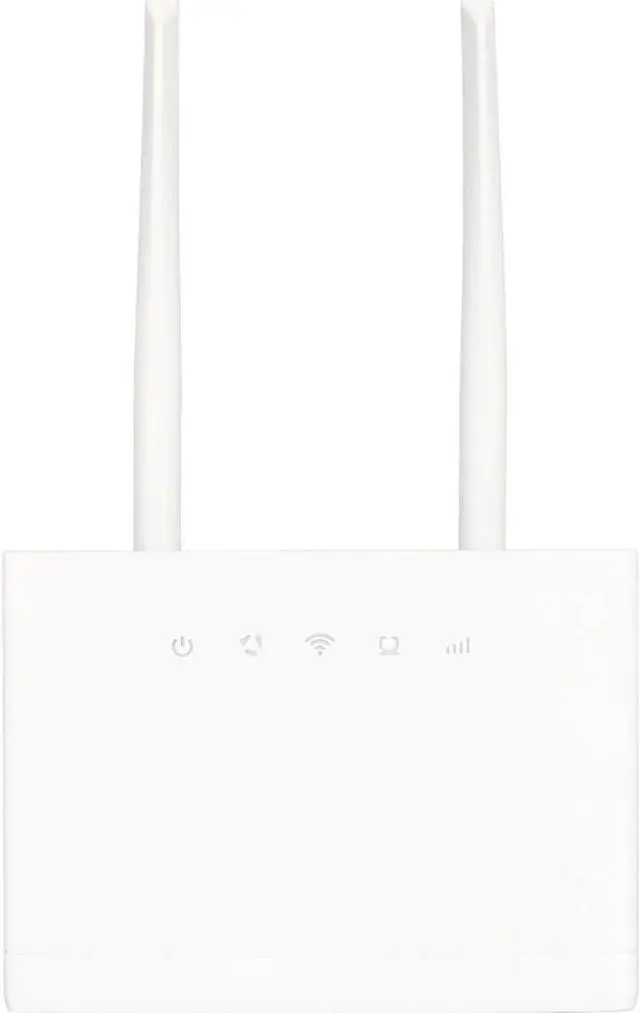 Main image of 4G LTE CPE Router with Sim Card Slot, 4G LTE Modem with 2 5dBi Antennas, Unlocked 4G Wireless Router, Support 32 Users (for Europe Asia) (US Plug 100240V)
