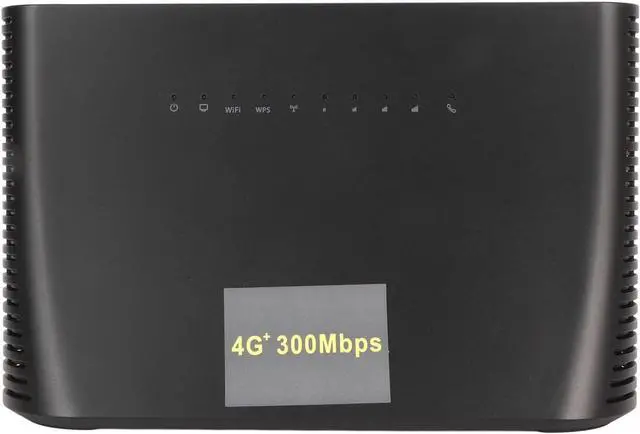 Main image of 4G Wireless Router, 300Mbps 4G LTE Router with SIM Card Slot, Up to 32 Devices Connection, Compatible with America Europe Asia Africa Southeast Asia SIM Card Band (US Plug