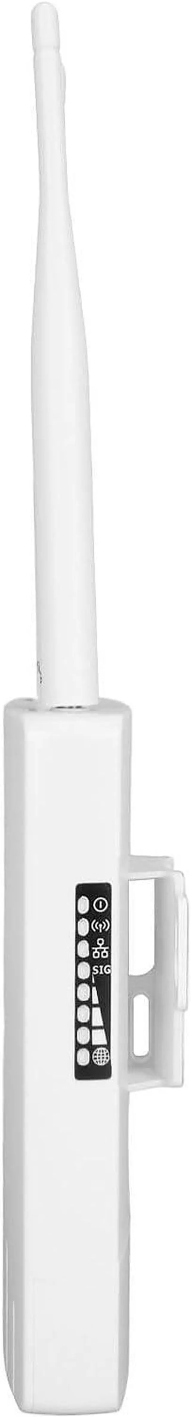 Alt view image 7 of 7 - Outdoor 4G LTE CPE WiFi Router, 150Mbps Professional 4G LTE Router White with 2pcs Detachable Antennas for Outdoor for Home (US Plug)
