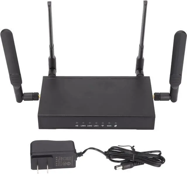 Alt view image 7 of 7 - WiFi 4G LTE Modem Router with SIM Card Slot, 300Mbps WiFi, LTE Cat4 Wireless Internet Router, No Broadband Required, 8M ROM 128M RAM Support 64 Devices