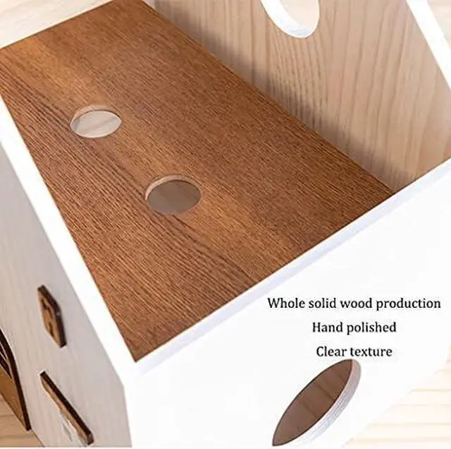 Alt view image 4 of 7 - BREWIX Router Storage Box,Home Desktop Organizer Storage Box WiFi Router Storage Box Wireless WiFi Router Shelf No Installation Required Router