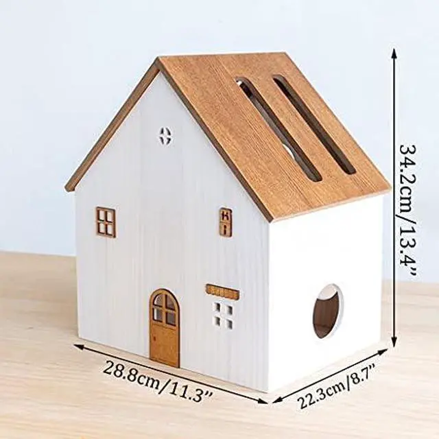 Alt view image 6 of 7 - BREWIX Router Storage Box,Home Desktop Organizer Storage Box WiFi Router Storage Box Wireless WiFi Router Shelf No Installation Required Router