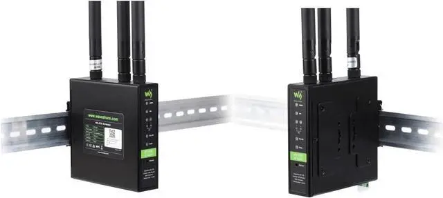 Alt view image 3 of 7 - Industrial 4G LTE Router, Multiple VPN protocols Support, 3-ch Ethernet Ports, WiFi high-Speed Internet Access, Dual Qualcomm Chips (WS-431E 4G Router)