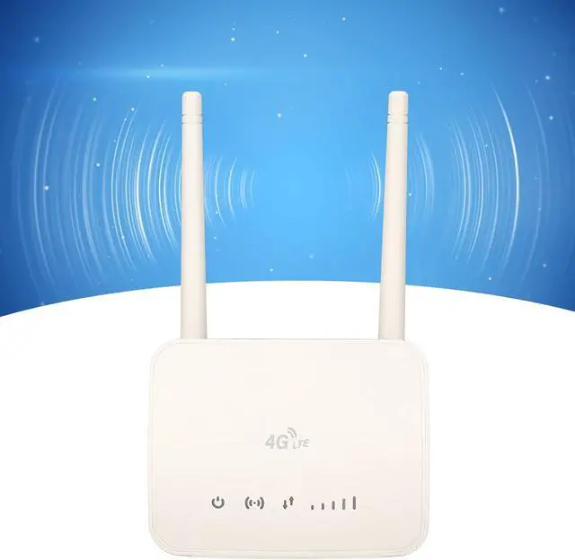 Alt view image 5 of 7 - Wireless Router, 300Mbps TD LTE Smart 4G Card WiFi Router, Built in 4 Antennas and Firewall Wireless Internet Router for Home, Works, Plug and Play