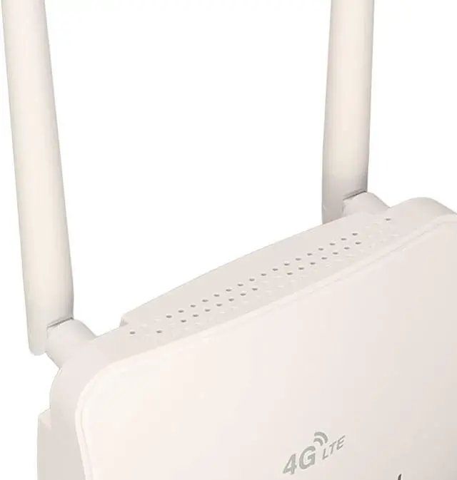 Alt view image 7 of 7 - Wireless Router, 300Mbps TD LTE Smart 4G Card WiFi Router, Built in 4 Antennas and Firewall Wireless Internet Router for Home, Works, Plug and Play