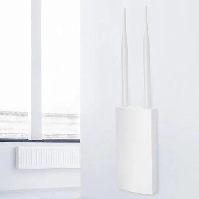 Alt view image 5 of 7 - Dual Band Wireless AP Gigabit Router,Wireless WiFi Router HighSpeed 1200Mbps 2.4 & 5.8 GHZ Support POE Power Supply Suitable for Outdoor LargeArea Coverage in Various Occasions