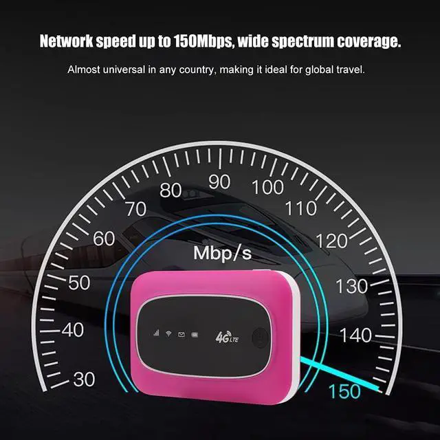 Alt view image 3 of 7 - Vifemify M6 Portable WiFi 4G 150Mbps Wireless Modem Router Suitable for Asia Portable WiFi Hotspot