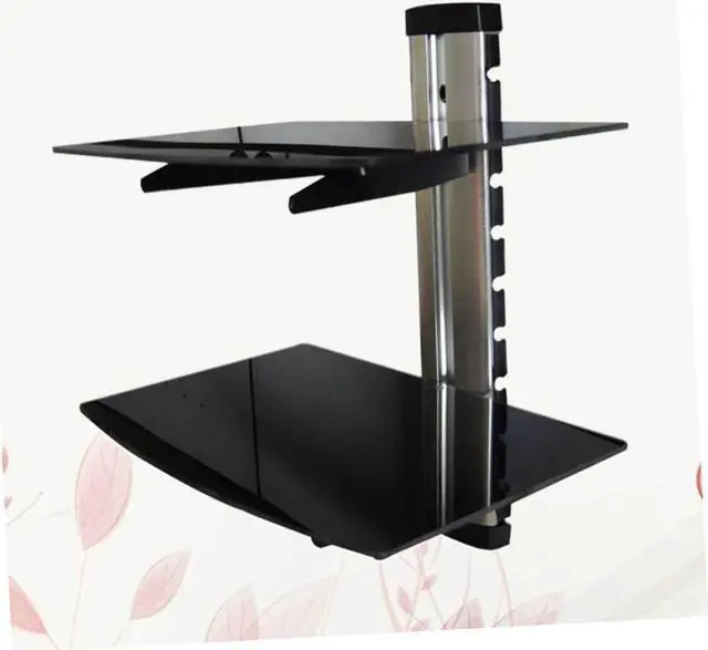 Alt view image 3 of 7 - Braces 1pc Glass Shelf Glass Holder Kickstand Router Holder Silver Bracket Cabinet Stb Stand Glass Shelves Glass Shelves Shelfs