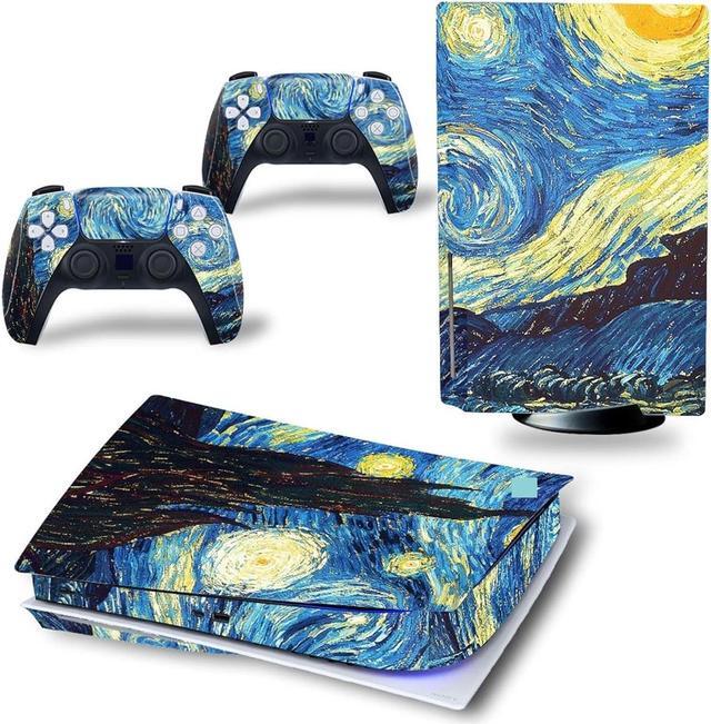 Main image of FXCON for PS5 Skin Disc Edition Anime Console and Controller Vinyl Cover Skins Wraps for PS5 Disc Version(5698) Bubble Free (Color : 4)