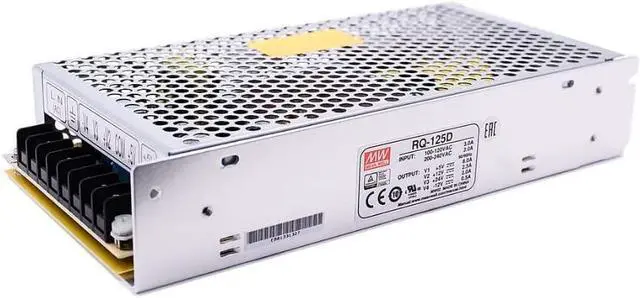 Main image of MEAN WELL 125 Watt Enclosed Switching Power Supply, RID-125-2405,