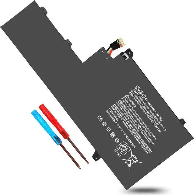 Main image of OM03XL 863280-855 Laptop Battery Compatible with HP EliteBook x360 1030 G2 Y8Q67EA Y8Q89EA Z2W62EA Series 863167-171 863167-1B1 HSN-I04C HSTNN-IB7O OMO3XL 0M03XL OM03057XL Replacement 11.55V 57Wh
