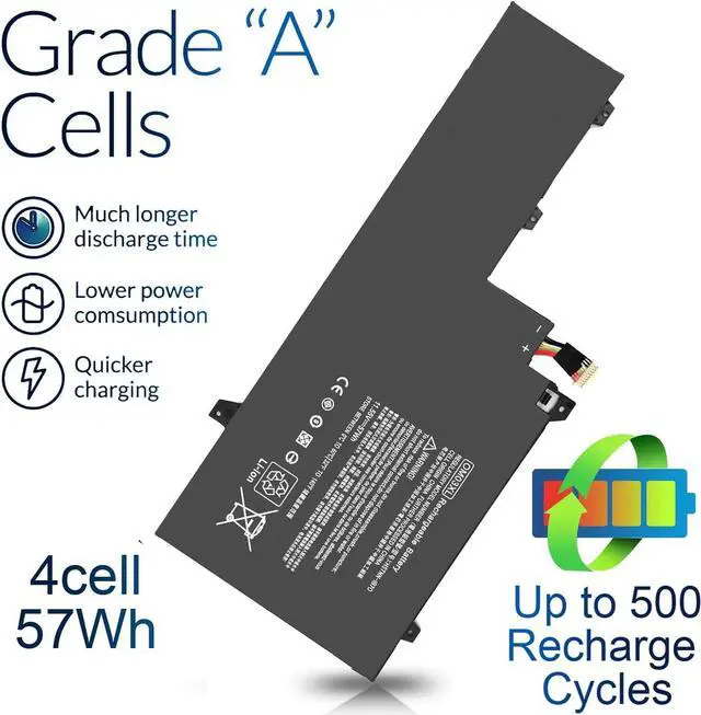 Alt view image 5 of 7 - OM03XL 863280-855 Laptop Battery Compatible with HP EliteBook x360 1030 G2 Y8Q67EA Y8Q89EA Z2W62EA Series 863167-171 863167-1B1 HSN-I04C HSTNN-IB7O OMO3XL 0M03XL OM03057XL Replacement 11.55V 57Wh