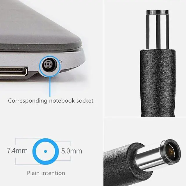 Alt view image 2 of 4 - New Slim 330W 240W Charger for Dell Alienware m16 m18 x16 R1 P124F001 P51E001 P120F001 19.5V16.92A RTX 4090 4080 Gaming Laptop AC Power Supply Adapter Cord