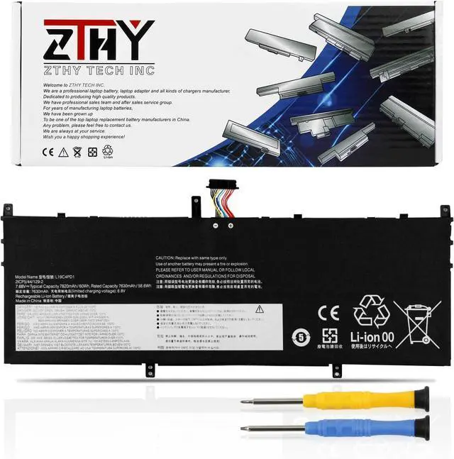 Main image of L19C4PD1 L19D4PD1 Laptop Battery for Lenovo Ideapad Yoga 6-13ARE05 6-13ALC6