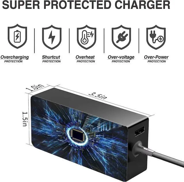 Alt view image 4 of 7 - 100W USB C Laptop Car Charger for  Latitude/ XPS  Thinkpad/Yoga/IdeaPad MacBook Pro/Air HP Spectre/Elitebook LG Gram    Chromebook Charger