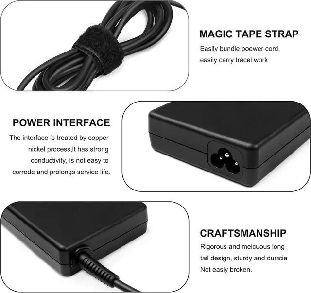 Alt view image 6 of 7 - 200W Katana A17 A15 Charger for msi Katana A17 A15 15 17 / Katana A17 AI A15 AI RTX 4070 4050 4060 Laptops Power Supply a21-200p2b adp-200jb f