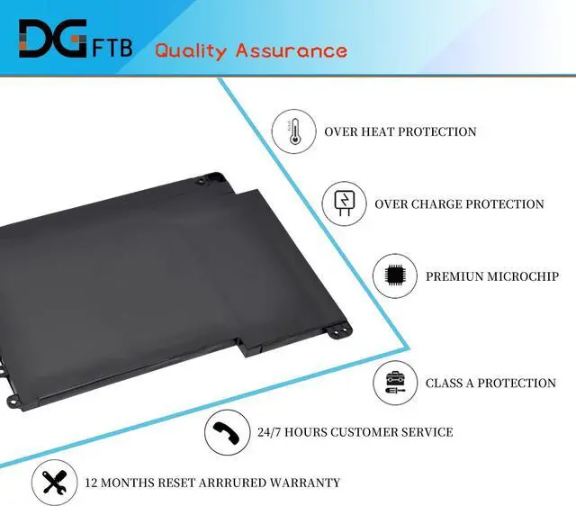 Alt view image 5 of 6 - 00HW020 00HW021 Laptop Battery for Lenovo ThinkPad P40 Yoga 20GQ 20GR Yoga 460 20EL 20EM 20FY 20G Series SB10F46459 SB10F46458 (11.4V 53Wh/4540mAh/3Cell)