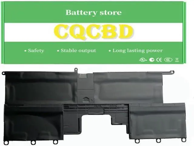 Alt view image 2 of 7 - CQCQ VGP-BPS38 Battery for Sony Svp13 PRO11 PRO13 Series Laptop Battery SVP1322BPXB SVP1322DCXS SVP132A1CL SVP132A1CU (7.5V 36Wh/4740mAh)