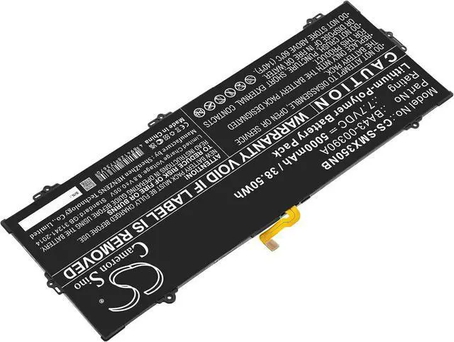 Alt view image 2 of 5 - HongQJY New Replacement Battery for Chromebook 15.6", XE350XBA-K01US (5000mAh) BA43-00390A