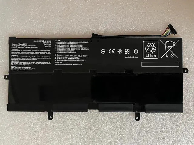 Alt view image 2 of 5 - Powerforlaptop Laptop/Notebook Replacement C21N1613 Battery Compatible with Chromebook Flip C302C C302CA Series Notebook C21PQC5 0B200-02280000