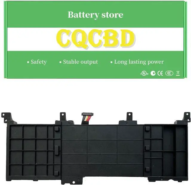 Alt view image 2 of 6 - CQCQ C41N1531 Compatible Battery Replacement For Asus Rog Strix GL502VS-1A GL502VS-1E GL502VT-1B GL502VY GL502VY-1A GL502VY-DS71 GL502VY-DS74 GL502VY-FY023T Series 0B200-01940100 (15.2V 62Wh /4120mAh)